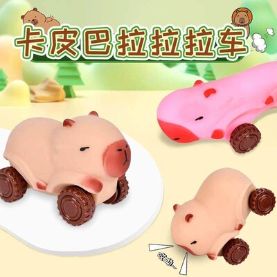 Adorable Capybara Slide Car Creative Squeeze Toy, Capybara P