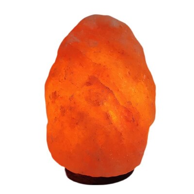 Himalayan crystal salt lamp natural rock lamp bedside lamp