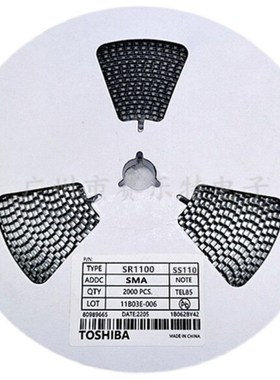 SS110 肖特基二极管 1100V SM 贴片 SR1100 DO-21C(2000只)