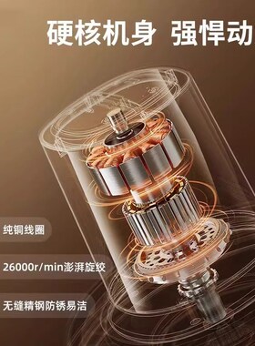 德国FZY绞肉机家用全自动多功能搅拌机电动料理机大容量打肉馅机