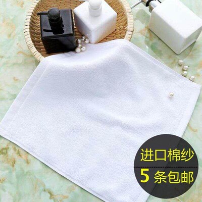 White Hemstitched Napkins Cocktail Napkin For Party Wedding