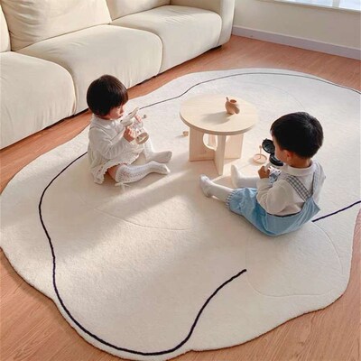 Thickened Silent Wind Living Room  Poverty Morandi Nordic Si