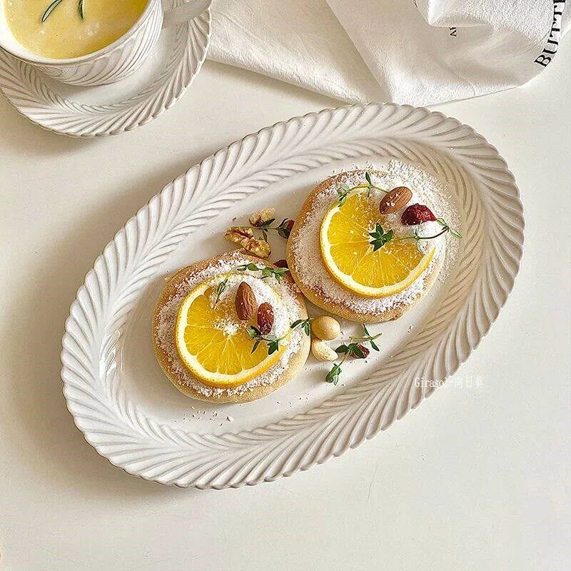 Crockery Dinner Cutlery Set Utensils Ceramic Gift Cutlery Tr - 实物图