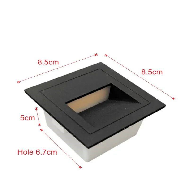 Sensor 5W Waterproof Wall Lamps IP65 Stairs Light Operated F - 实物图