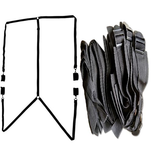 BDSM Couple Flirting Binding Restraint Sex Fluff Handcuffs W