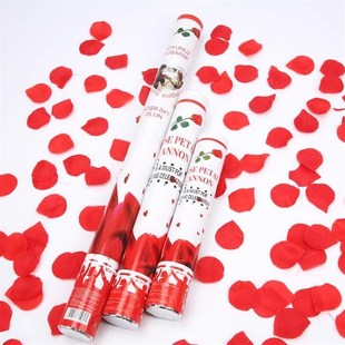 结婚礼炮婚礼手持开工开业礼炮筒花瓣酒吧手动礼花婚庆派对用品