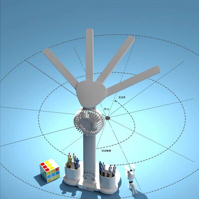 Rechargeable Table Lamp for Study, Desk Lamp Reading Light L