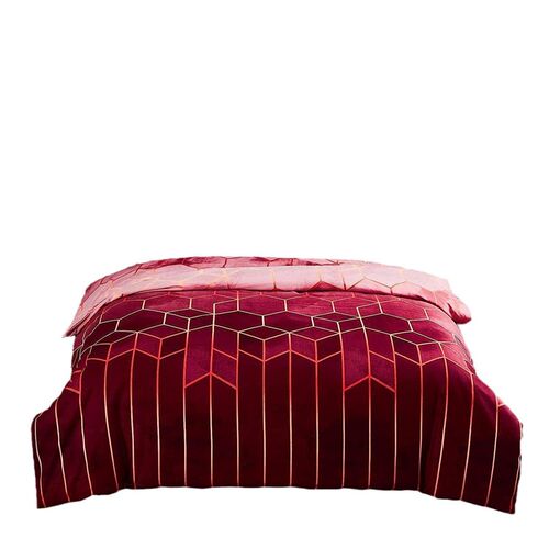 Time Gilt Line Six-color 3 Four-piece Geometric Diamond Bedd