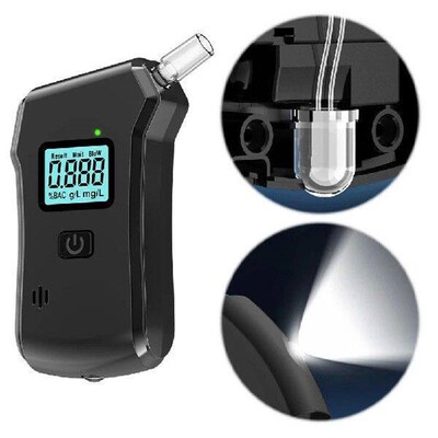 Digital Handheld Alcohol yzer Accurate LCD Display
