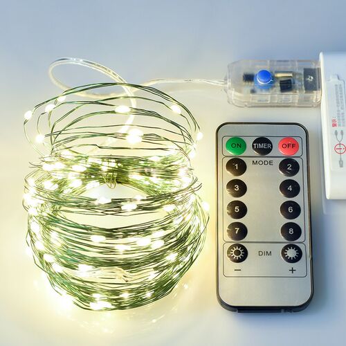USB remote control LED lights Copper wire waterproof small s