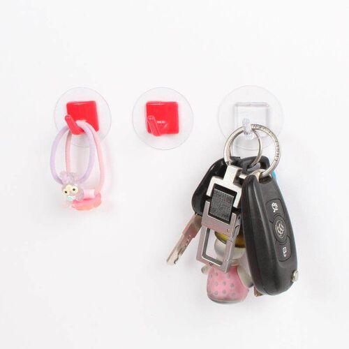 Japanese-style mini adhesive hooks, multi-purpose strong sti