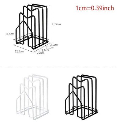 Multi Layer Chopping Cutting Board Holder Pot Lid Organizer