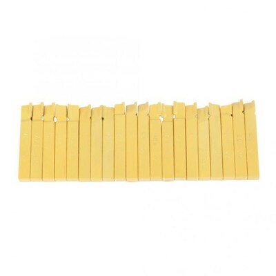 20Pcs 3/8 Lathe Tools Carbide Tipped Welding Milling Cutti