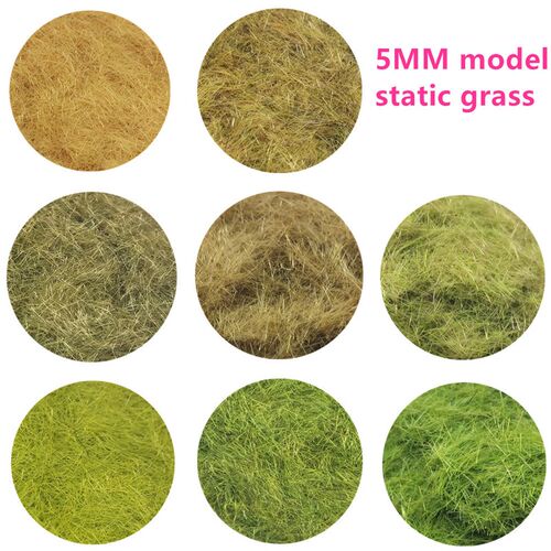 30G/bag ree Powder 3-8MM Static Grass Flocking Foliage HO OO