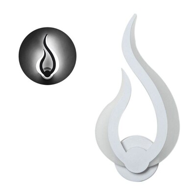 LED Light Modern Wall Lamp Acrylic Sconce 10W AC90-260V Flam