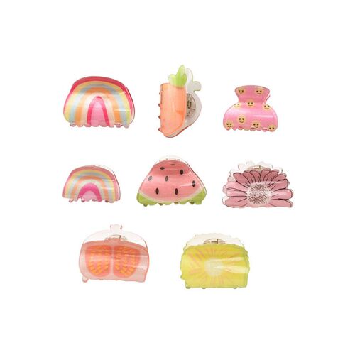 Fruit Rainbow Fun Grab Clip Mini Broken Hair Bangs Clip Cute