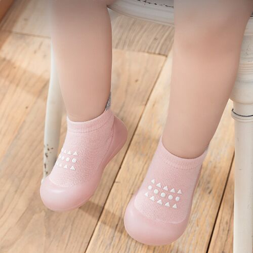 Baby Shoes Kids Soft Rubber Sole First Walkers Children Sock