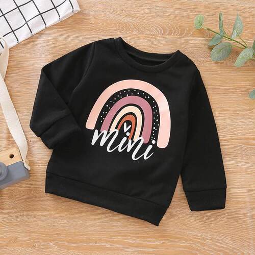 2-6 Yrs Baby Boys Sweatshirt Cotton Cartoon Fashion Girls Pu