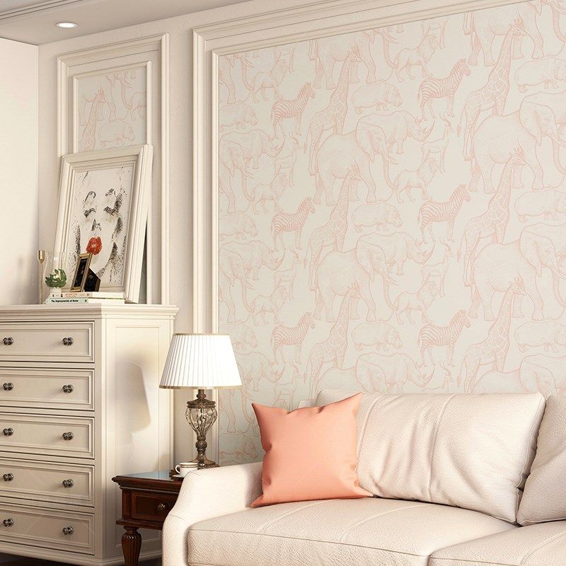 复古怀旧动物装饰客厅墙面翻新家具贴纸改造卧室墙纸自粘pvc防水,家居饰品,软装墙贴,淘宝优惠券,粉丝福利购,淘宝优惠卷