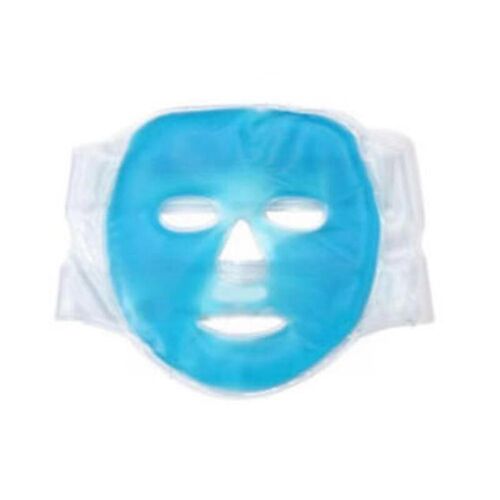 Cold Gel Face Mask Ice Compress Blue Full Face Moisturizing