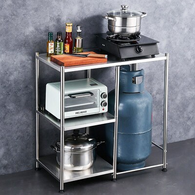 Southeast Asia Kitchen Storage Rack Floor-mounted Gas Stove