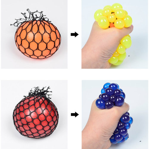2022 Glitter Foam Led Colored Bead Grape Vent Ball Antisss S