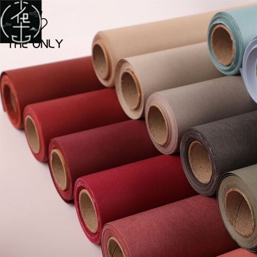 30 Meters Brown Kraft Wrapping Paper Roll For Wedding