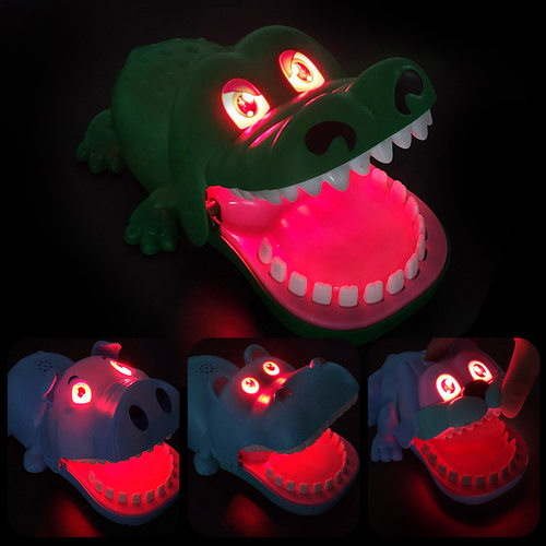 Hand-biting Crocodile Scary Toy Trick Decompression Alligato