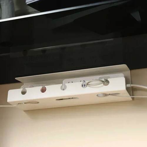 Under Desk Cable Management Cable Tray Under Desk With Clamp