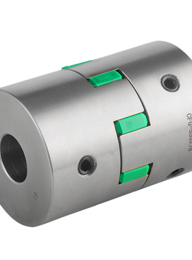 兴大CFG-S不锈钢梅花联轴器顶丝式大扭矩伺服电机丝杆弹性联轴器