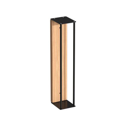 Towel storage rack, wooden board wall mountedmetal bathroom
