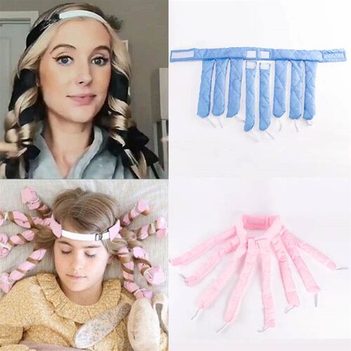 Lazy Hair Curler Hair Rollers Heatless Curling Rod Headband