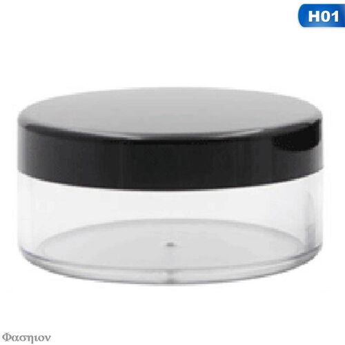 30g/50g Plastic Loose Powder Jar With Sifter Empty  Cosmetic