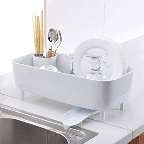 Dish Rack Kitchen Storage Holder Drainer Bowl Tableware