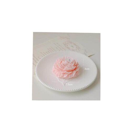 Peony Flower Scented Candles Home Decoration Wedding1
