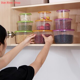 Storage Bowl Food Mini Plastic Convenient Set Box