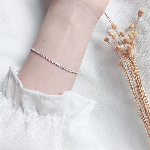 2023 New Silver Colour Sparkling Gypsophila Adjustable Brace
