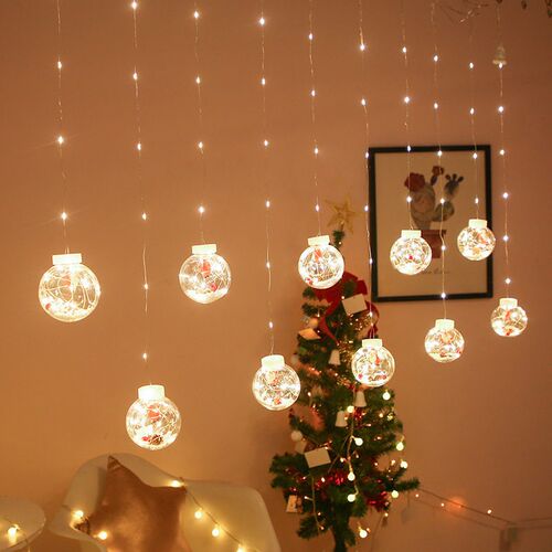 Manufacturer direct sales LED light string, copper wire lig