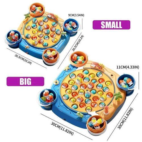 Kids Magnetic Fishing Play for Children Electric Fishing Toy