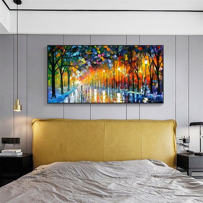 Abstract Landscape Knife Art Painitngs On the Wall Art  Pict