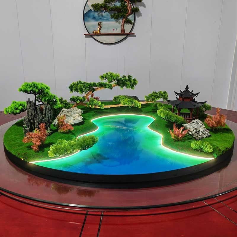 酒店餐桌中间摆花喷雾灯光遥控桌摆转盘花摆圆桌芯装饰盆景摆花,家居饰品,餐桌花艺,淘宝优惠券,粉丝福利购,淘宝优惠卷