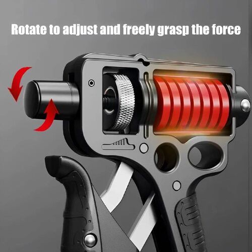 5-165Kg Adjustable Heavy Hand Grip Exercise Strengthener Gri