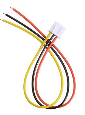 10Sets XH2.54 XH 2.54mm 3-Pin Connector Plug With Wires Cabl