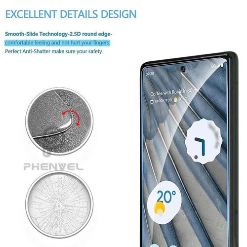 Full Clear Tempered Glass Screen Protector For Google Pixel
