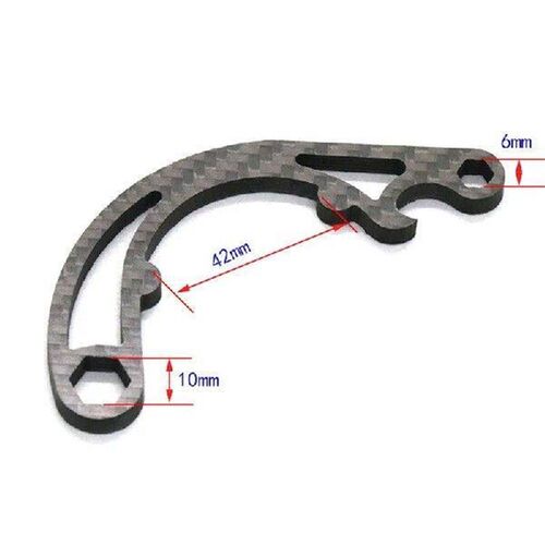 AU-For CCDB Lizard Rear Rear Bladder Adjusting Tool Carbon