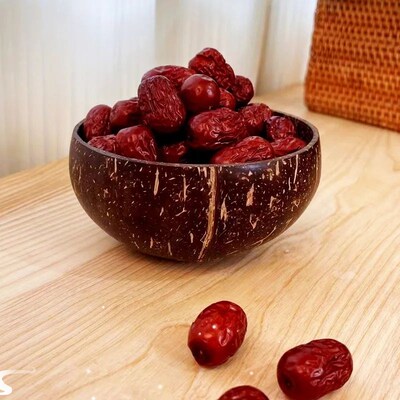 Natural Coconut Bowl Set Wooden Salad Ramen Bowl Coconut Woo