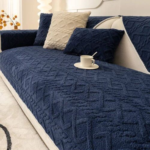 Sofa Protector Home Decor Fleece Sofa ver for Winter Sofa Se