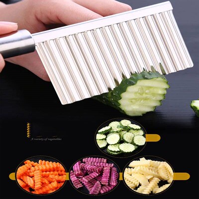 2021New Stainless Steel Potato French Fry Cutter Potato Cucu