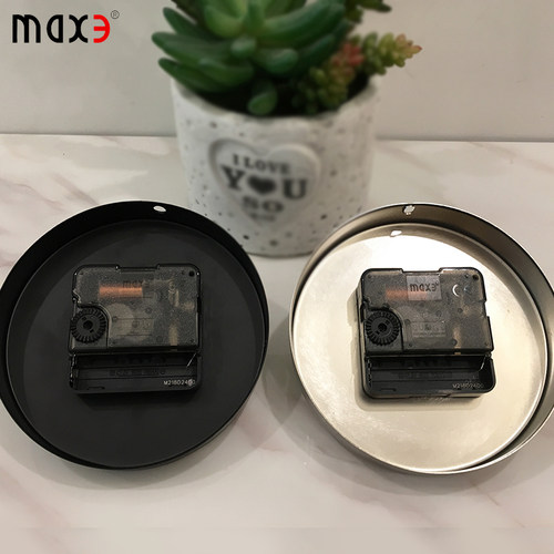 超大尺寸挂钟机芯39长针银色时针黑色指针合金轻大号墙面钟表配件