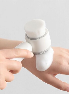 silica gel soft hair wash brush manual deep cleanser face